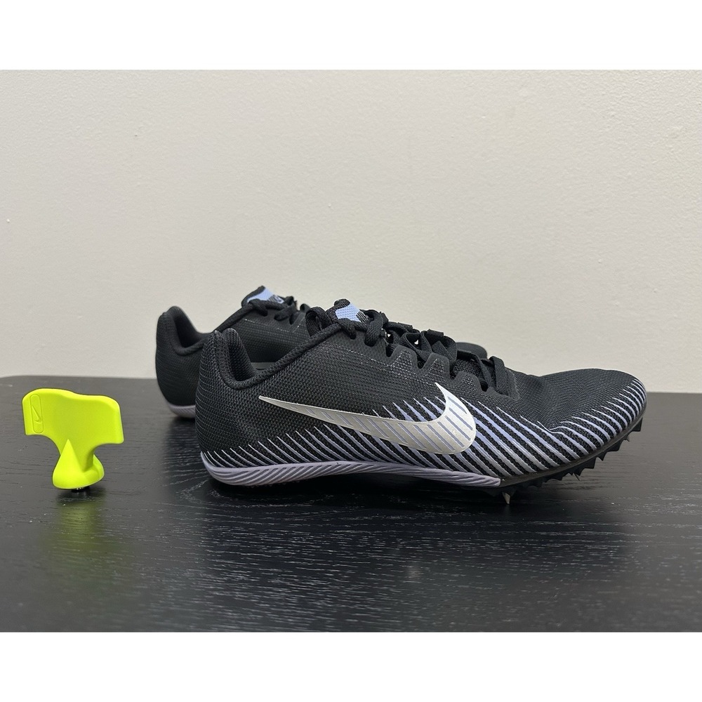 Nike Zoom Rival Track Shoes Size 9 Women's / Men's 7 .5 Black  W/ Spike Wrench
